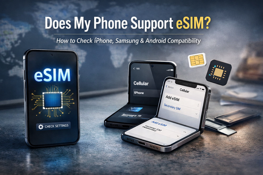 Does My Phone Support eSIM? Here’s How to Check (Plus iPhone Dual SIM & Samsung eSIM Help)
