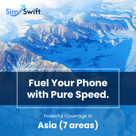 Asia (7 areas) e-SIM
