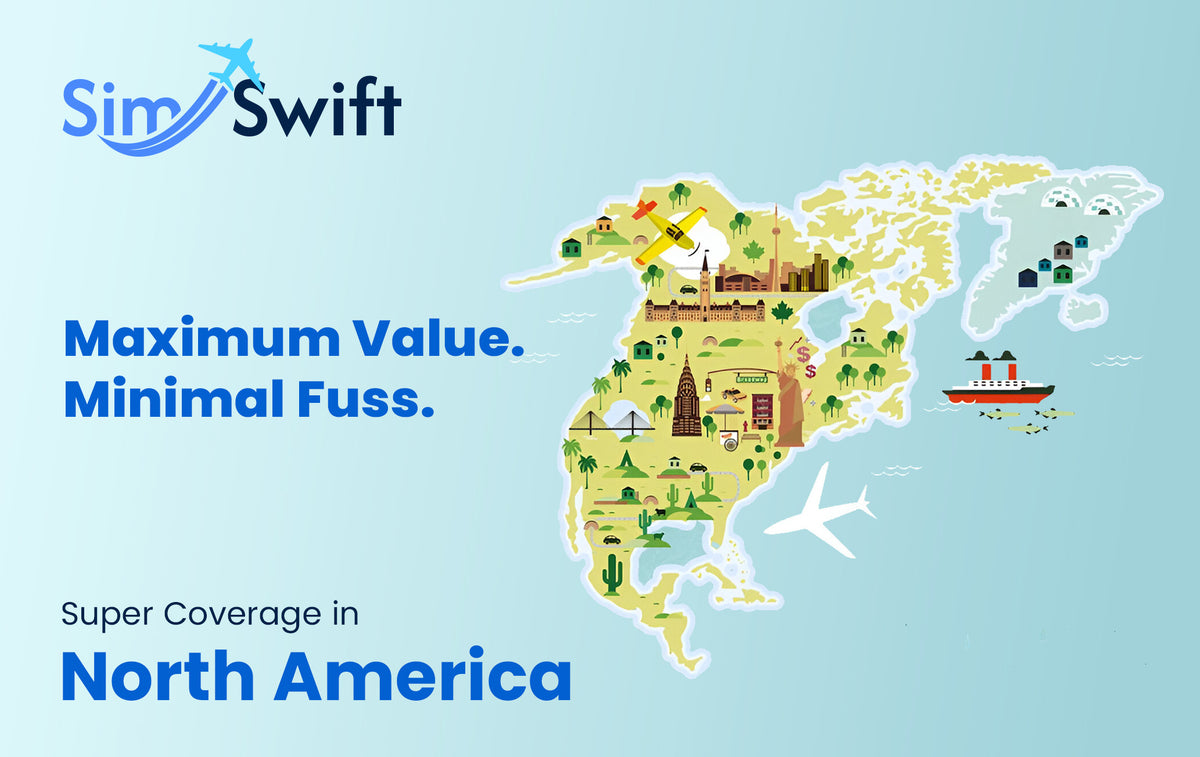 Canada, Mexico, United States e-SIM - Daily Plan