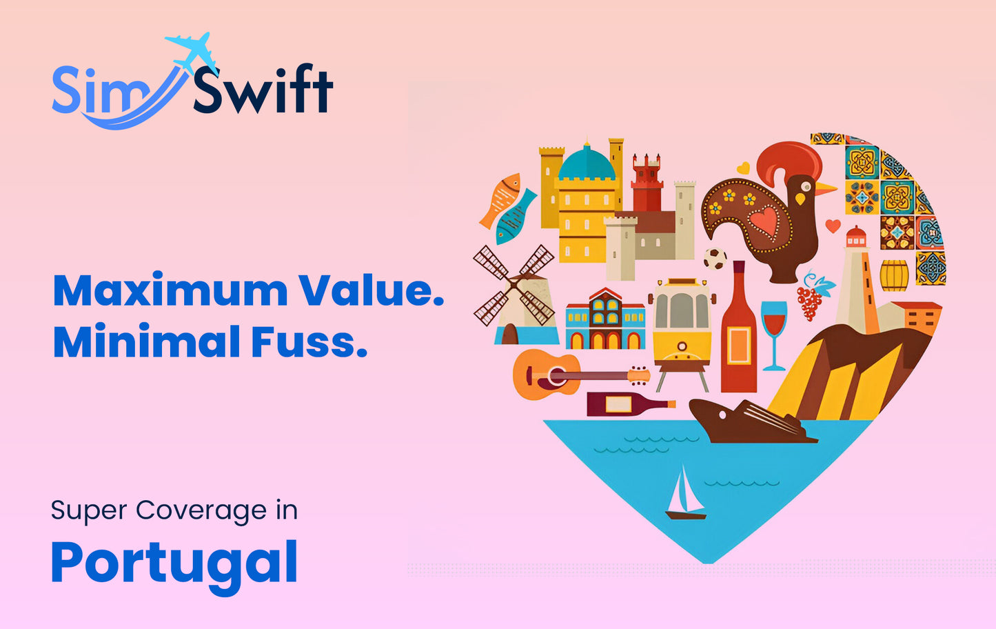 Portugal e-SIM - Daily Plan