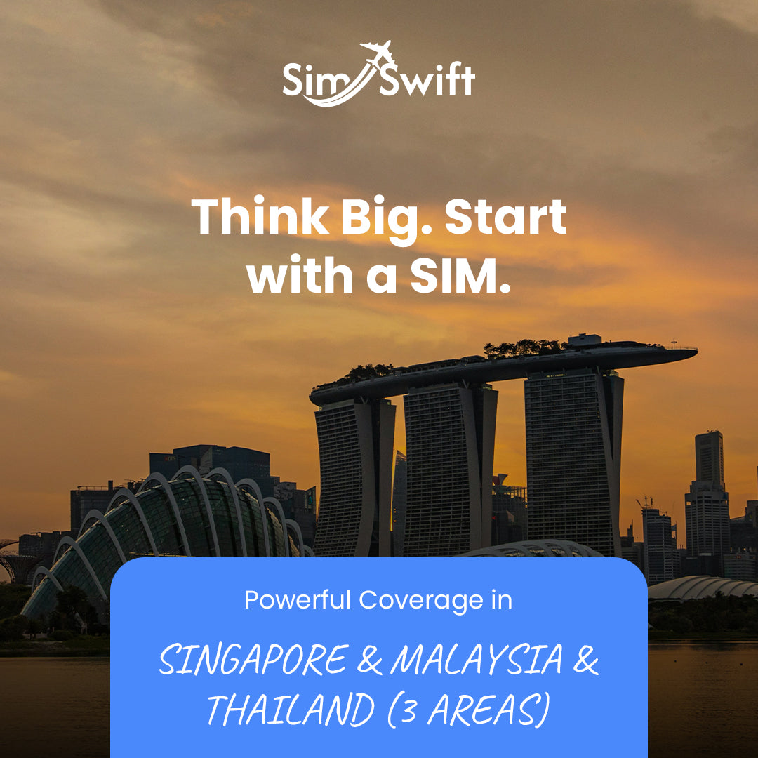 ماليزيا وسنغافورة وتايلاند e-SIM - الخطة اليومية