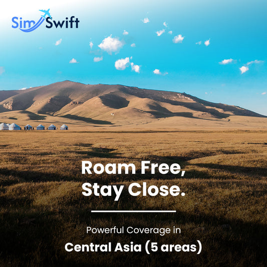 Central Asia (5 areas) e-SIM