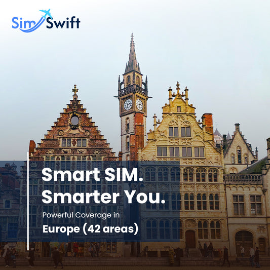 Europe (40+ areas) e-SIM