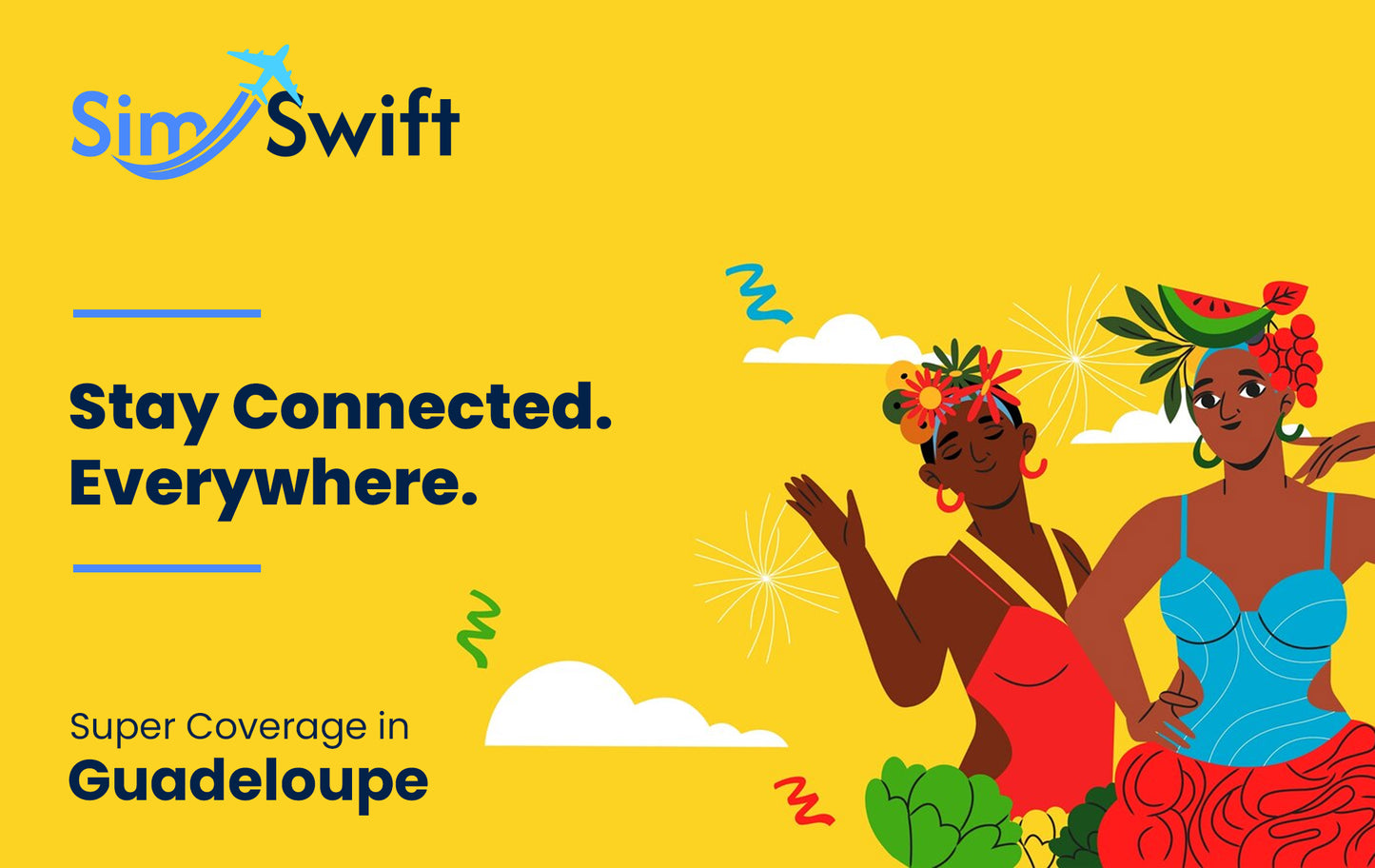 Guadeloupe e-SIM