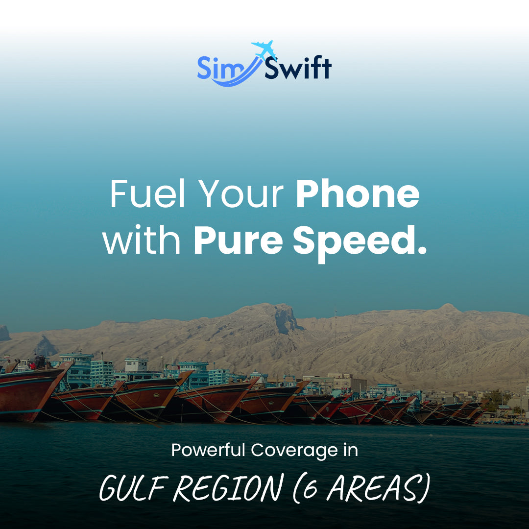 Gulf Region (6 areas) e-SIM - Daily Plan