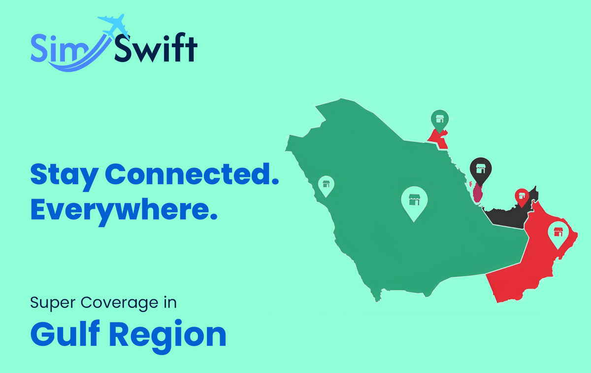 Gulf Region (6 areas) e-SIM