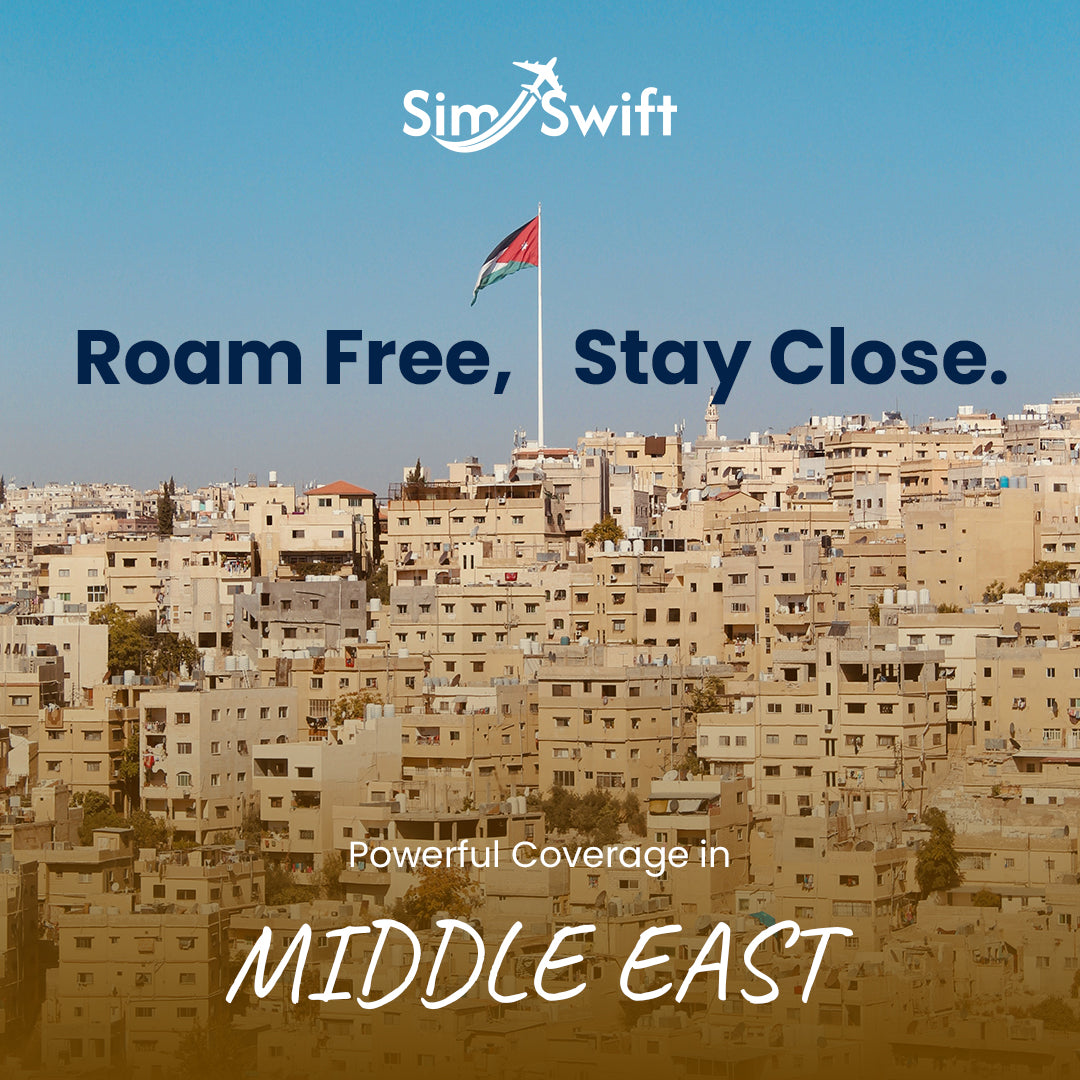 Middle East & Northern Africa (12 areas) e-SIM - From $12.99 - Instant ...