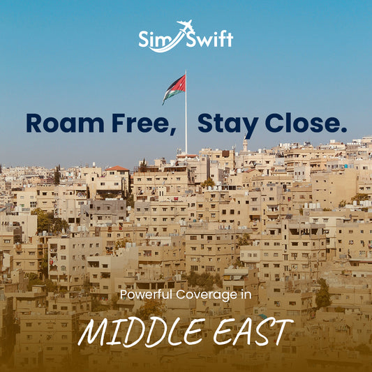 Middle East & Northern Africa (12 areas) e-SIM
