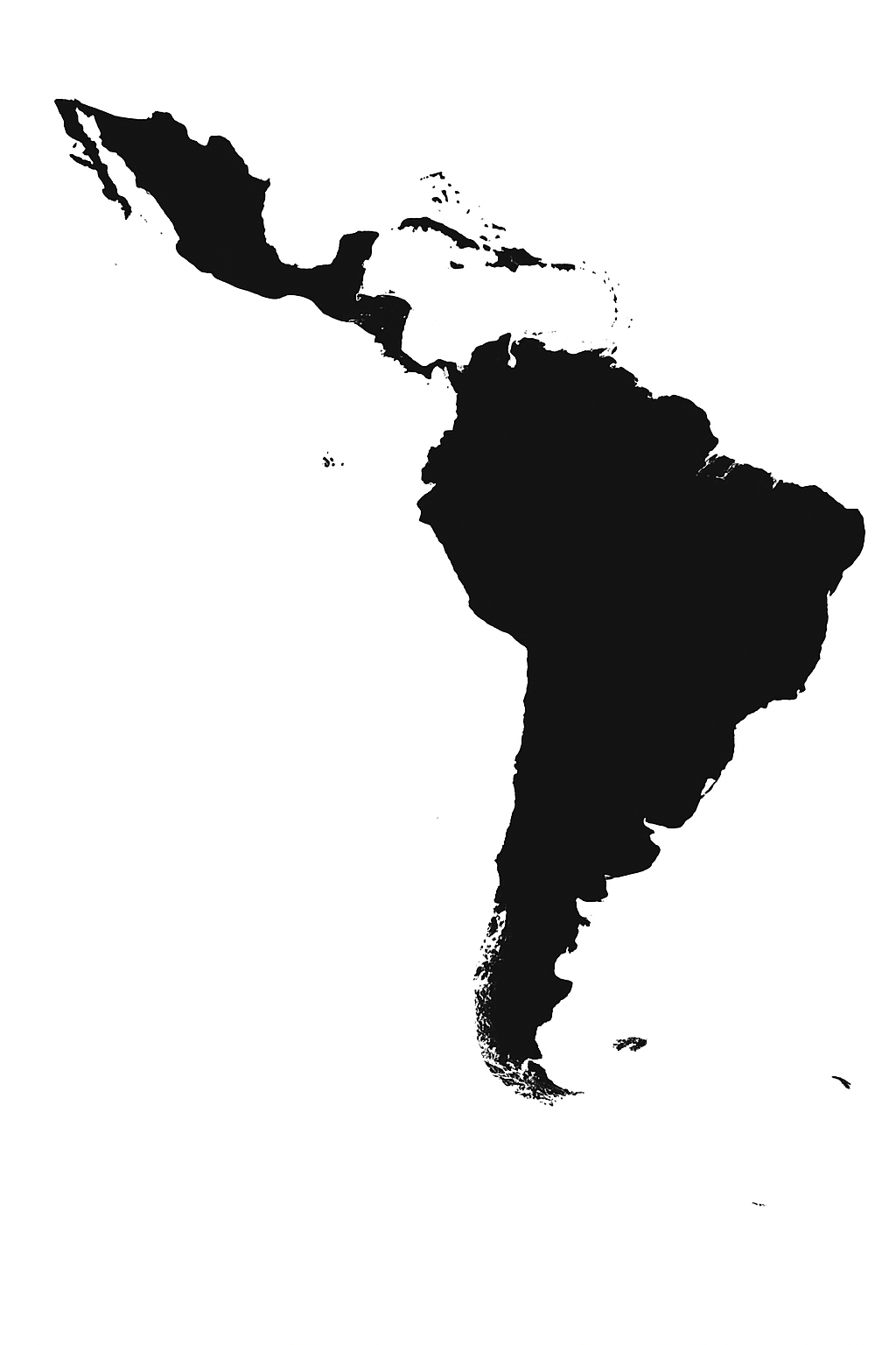 Caribbean, South America (30+ areas) e-SIM