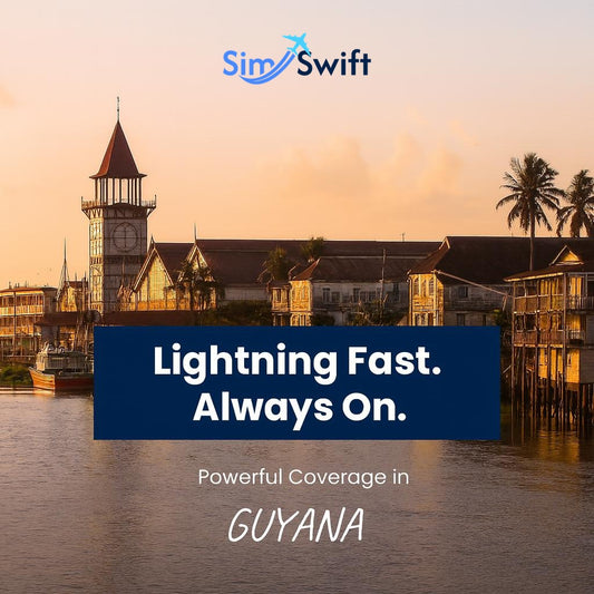 Guyana eSIM - Unlimited Plan