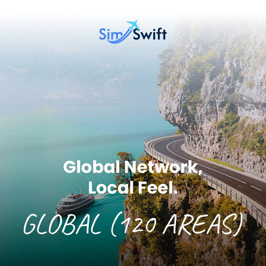 Global (120 areas) e-SIM