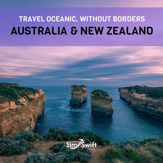 Australia & New Zealand e-SIM Top-ups