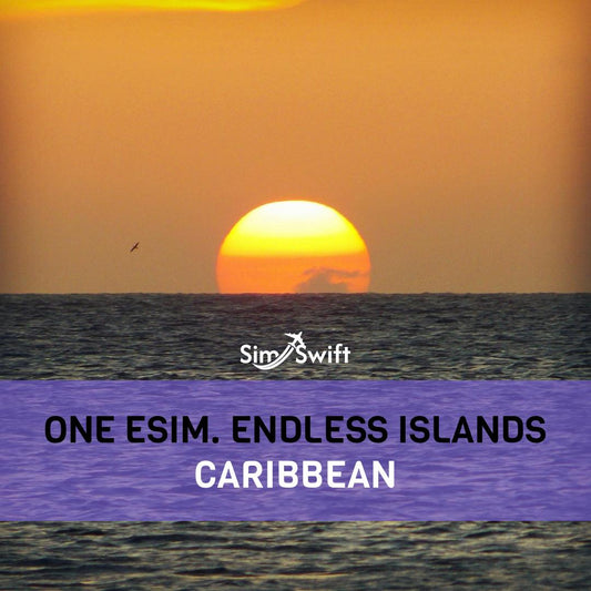 Caribbean (20+ areas) e-SIM Top-ups