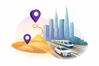 Dubai eSIM data (maps + rides)