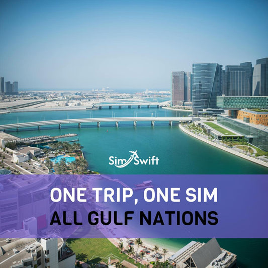 Gulf Region (6 areas) e-SIM Top-ups