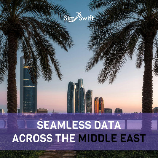 Middle East (11 areas) e-SIM Top-ups