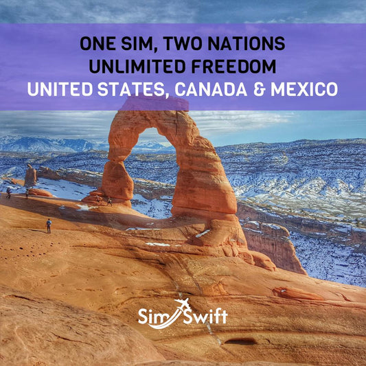 Canada, Mexico, United States e-SIM Top-ups